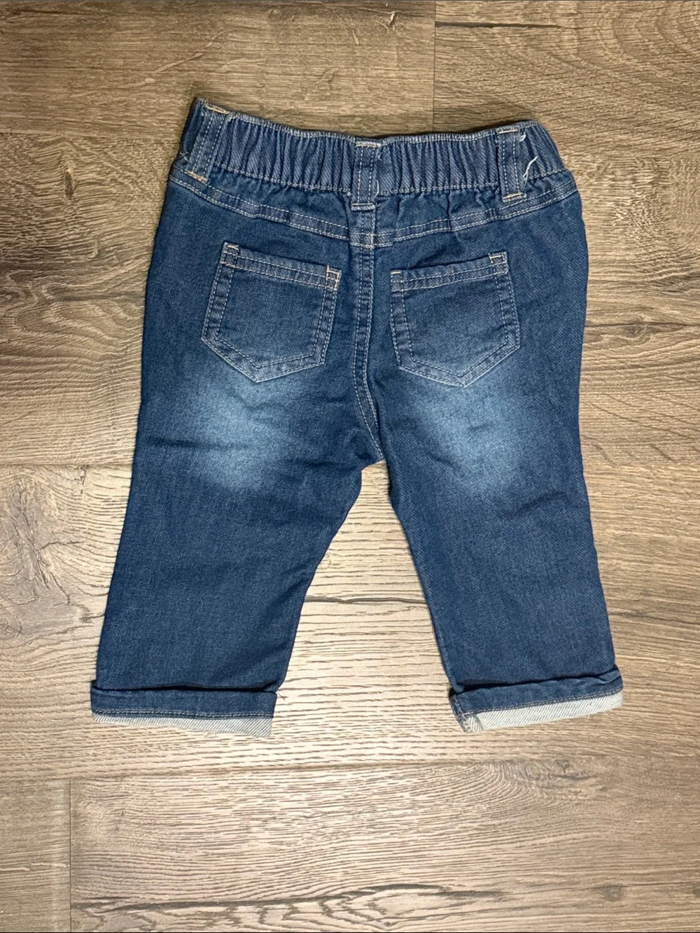 Baby 6/9 month soft denim pants